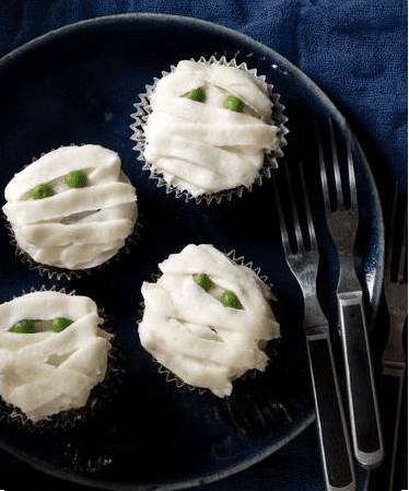 Halloween Mummy Meat Loaves