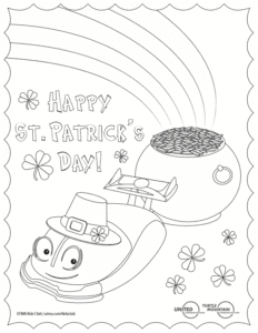 St. Patrick's Day Coloring Page