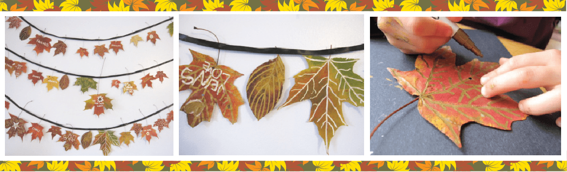 Falling Leaves Crafts