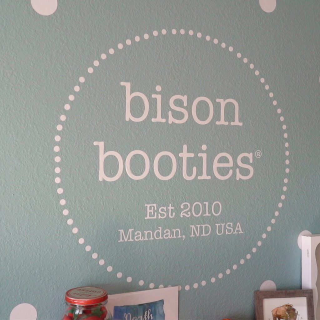bison booties logo