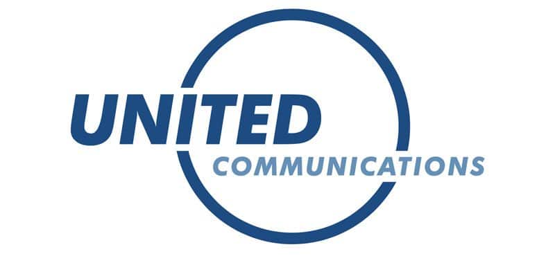 United Communications logo.