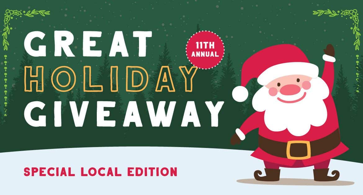 11th Annual Great Holiday Giveaway