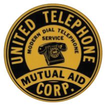 Original United Telephone logo