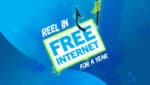Reel In Free Internet For A Year